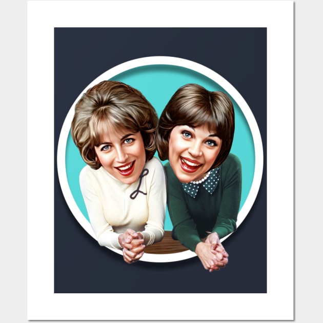 Laverne & Shirley Wall Art by Zbornak Designs